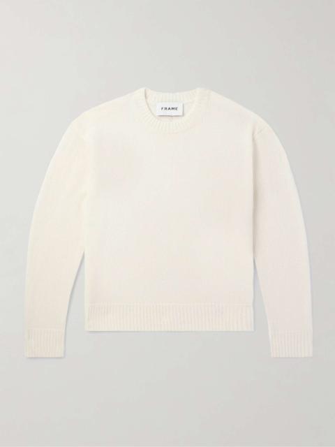 FRAME Cashmere and Silk-Blend Sweater