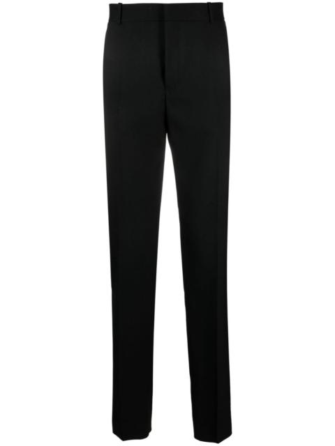 Alexander McQueen mid-rise wool tailored trousers