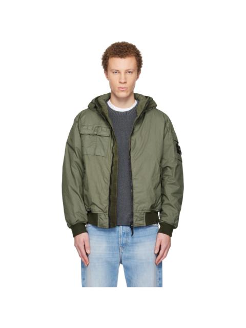 Stone Island Khaki 4100005 Membrana 3L TC Jacket
