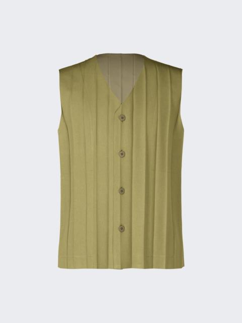 ISSEY MIYAKE Vest Khaki