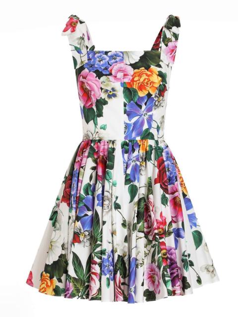 Dolce & Gabbana Mix Fiori Corset Dress