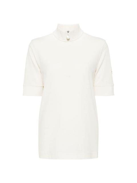 Moncler zip cotton T-shirt