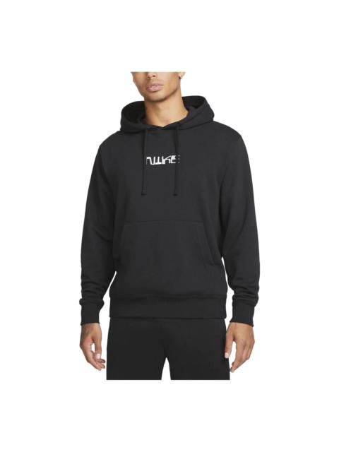 Nike Nike Club Fleece Pullover Soccer Hoodie 'Black' FB6575-010