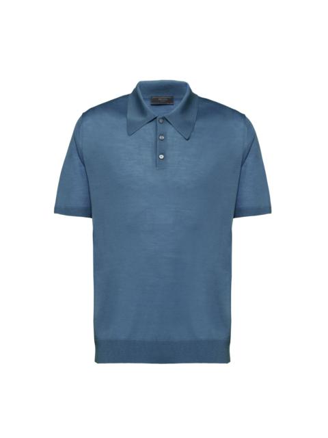 Prada Wool Polo Shirt