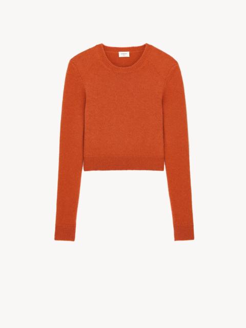 SAINT LAURENT CREWNECK SWEATER IN CASHMERE