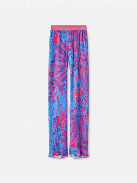 VERSACE JEANS COUTURE Animalier Pleated Pants