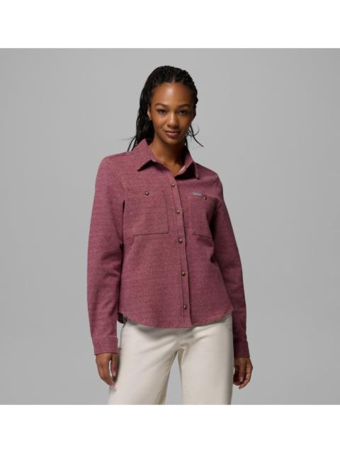 Columbia Women's Twill River Long Sleeve Knit Shirt