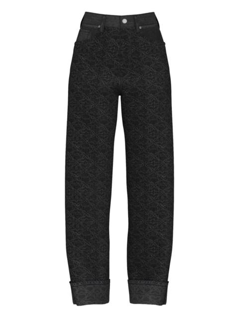 HUGO floral-pattern jeans