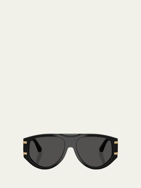 Dolce & Gabbana DG4499 Aviator Acetate Sunglasses