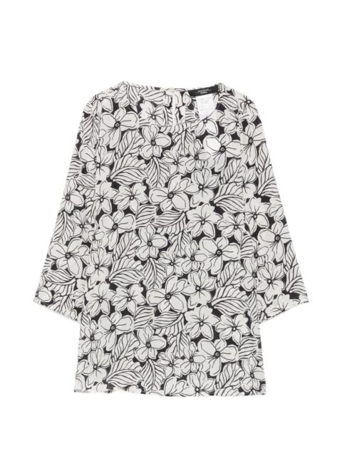 WEEKEND Max Mara floral-print silk blouse