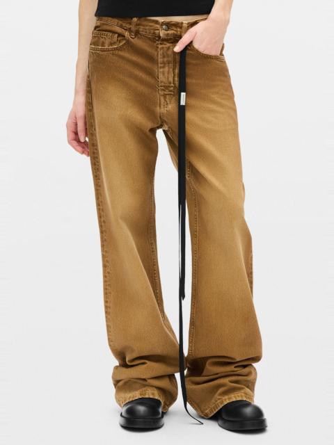 Ann Demeulemeester Genoveva 5-Pockets Relaxed Flared Trousers