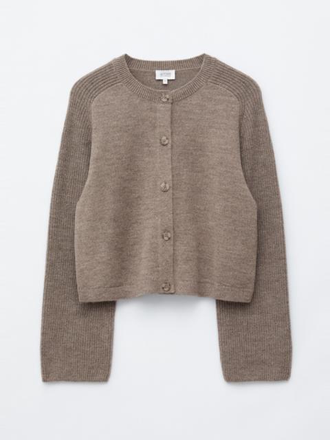 & Other Stories Relaxed Wool-Cotton Cardigan
