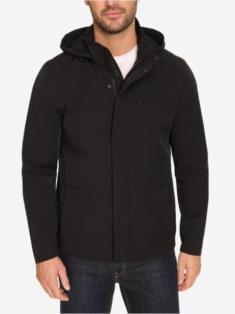 COLE HAAN Men's Hooded Rain Parka