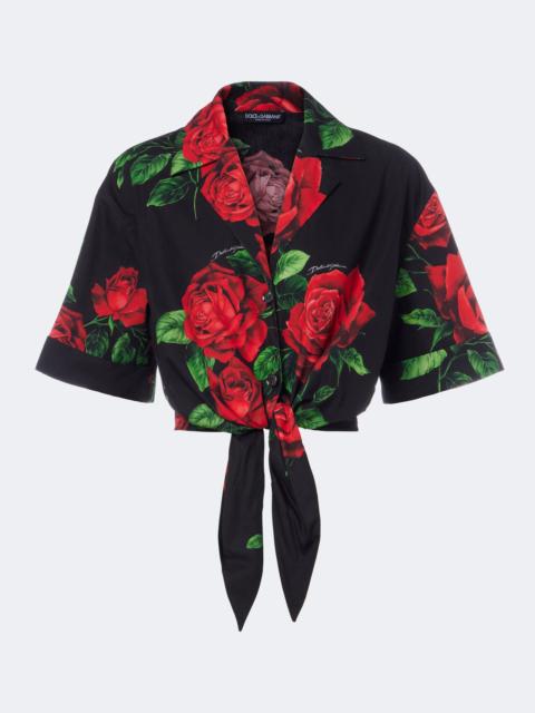 Dolce & Gabbana Floral cotton shirt
