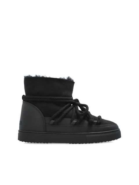 INUIKII rope-laces lined snow boots