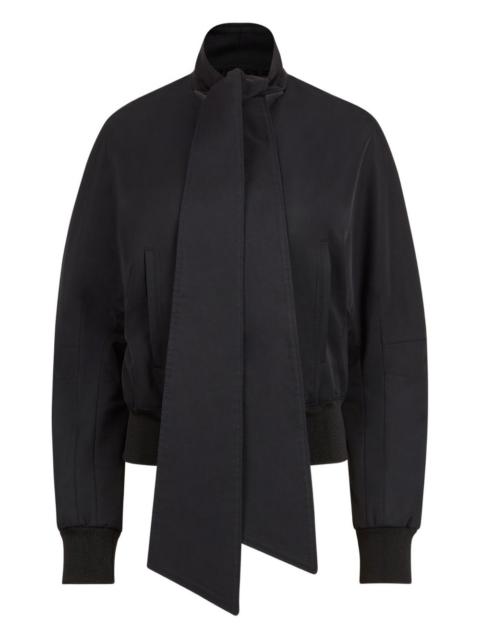NINA RICCI tie-neck bomber jacket