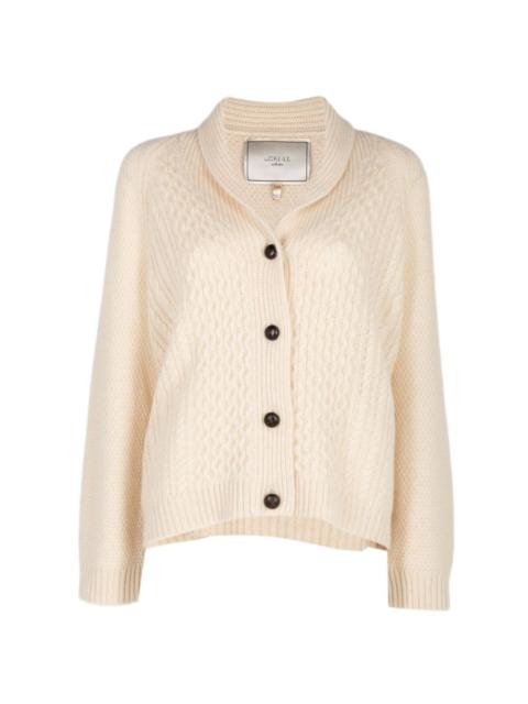 THE GREAT. Cable Lodge cardigan