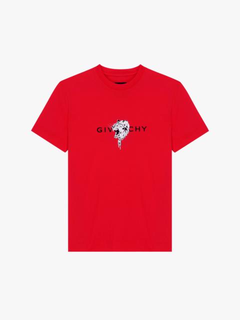 Givenchy GIVENCHY TIGER SLIM FIT T-SHIRT
