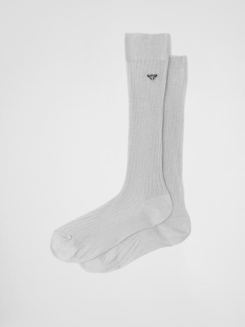 Prada Lurex socks