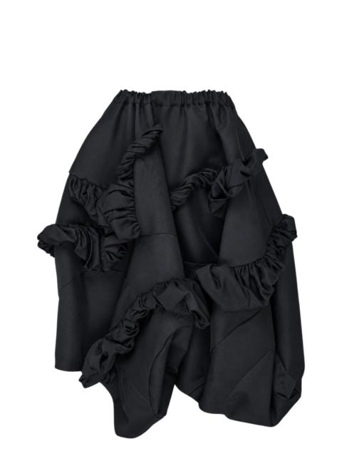Comme Des Garçons Voluminous Ruffle Balloon Skirt
