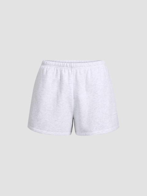 SKIMS Women's Cotton Fleece Classic Shorts - Light Heather Grey