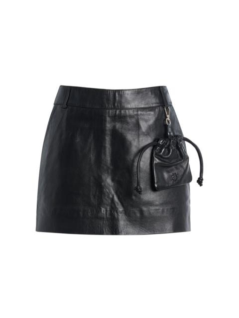 The Garment Soho Leather Mini Skirt