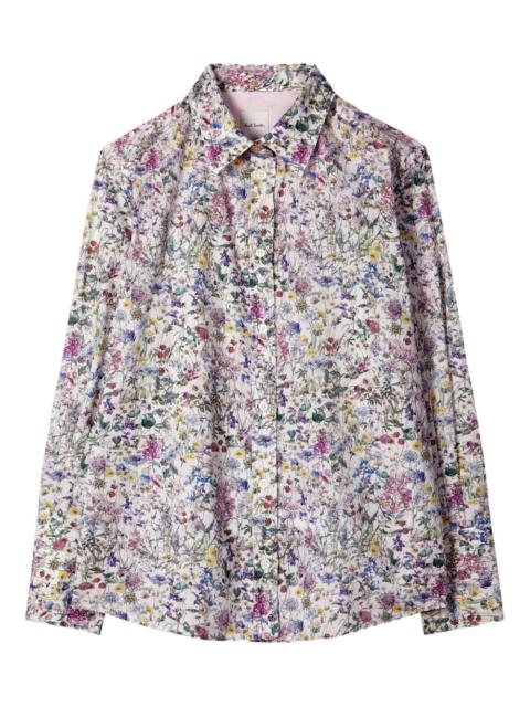 Paul Smith floral buttoned shirt