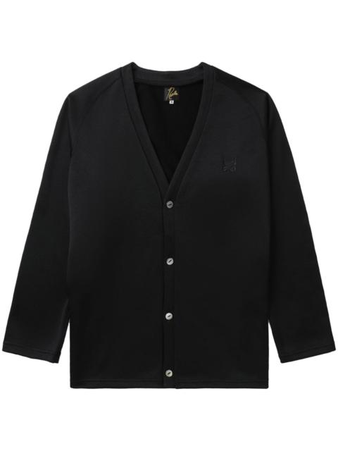 NEEDLES logo-embroidered buttoned cardigan
