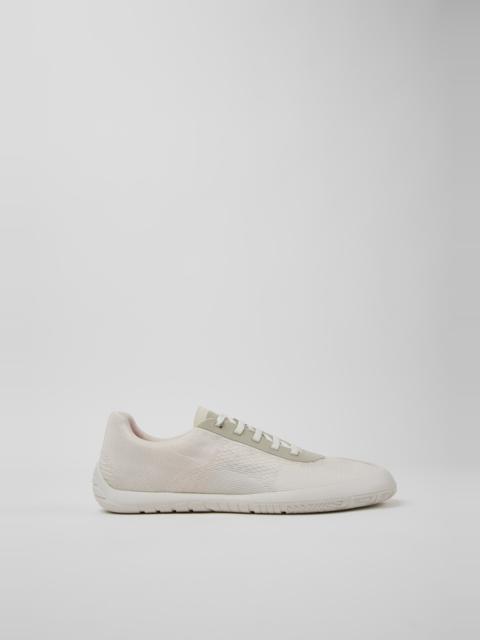 CAMPER Peu Path+ White Recycled Engineered Materials Sneakers for Women.