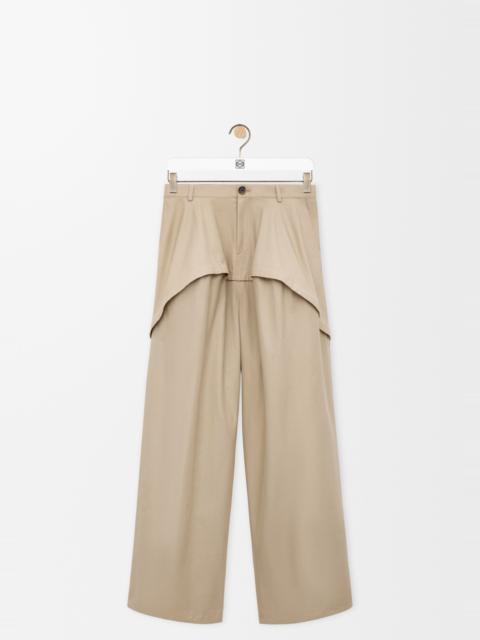 Loewe Trousers in cotton