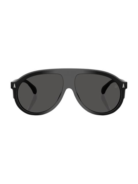 Moncler Men's Eclipse 59MM Aviator Sunglasses - Black