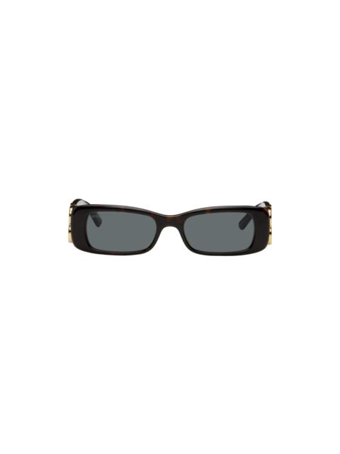 BALENCIAGA Tortoiseshell Dynasty Sunglasses