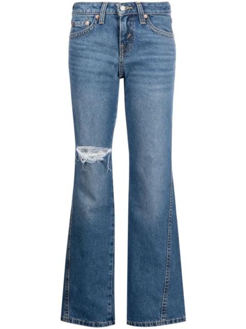 Levi's distressed-effect boyfriend jeans