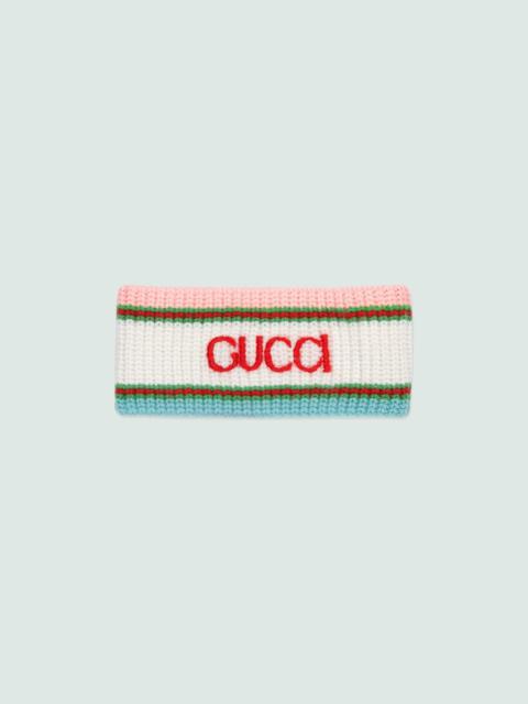 GUCCI adidas x Gucci knit wool headband