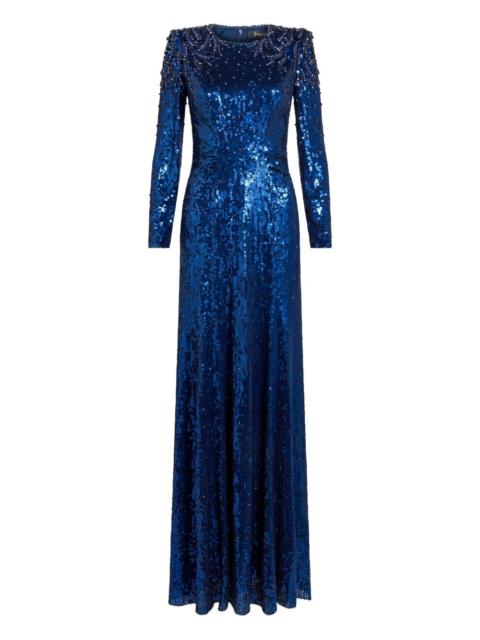 JENNY PACKHAM sequin embellished dulcet dress