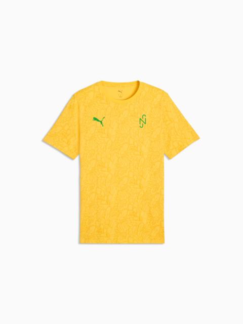 PUMA Neymar JR Brazil Passion Men's Patterned Soccer Tee