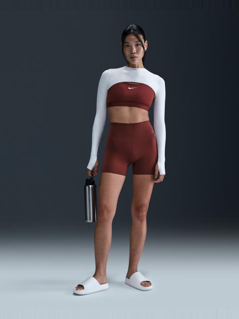 Nike Nike Zenvy Women's Gentle-Support High-Waisted 5" Biker Shorts