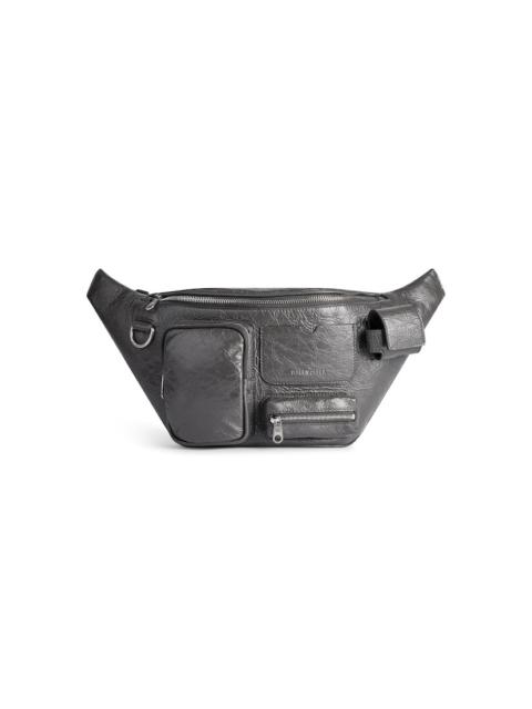 BALENCIAGA Men's Superbusy Beltpack in Dark Grey