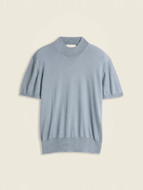 SLOWEAR Slim fit cashmere and silk turtleneck