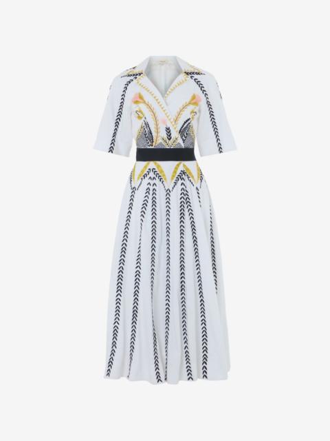 Temperley London Juniper floral-print wrap dress