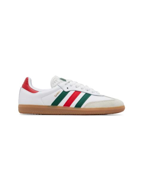 adidas Originals White Samba OG Sneakers
