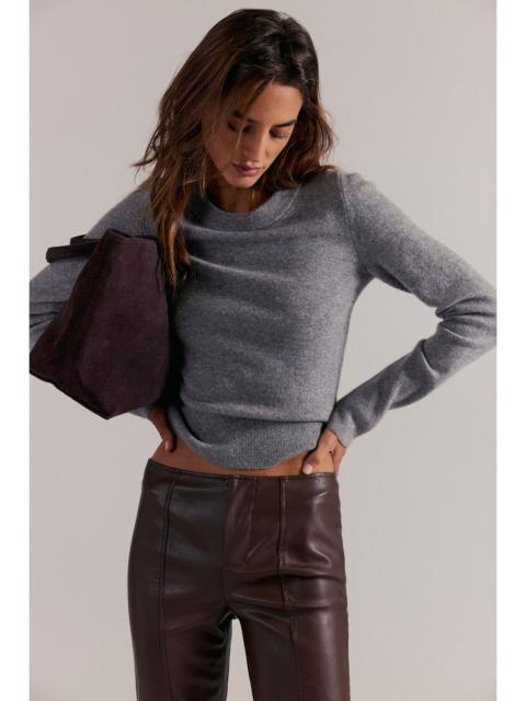 FREE PEOPLE Malibu Cashmere Crewneck Sweater