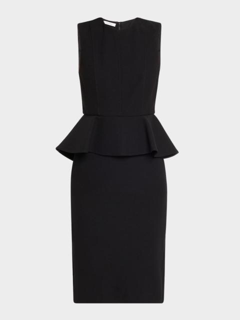 Cosmos Sleeveless Peplum Dress