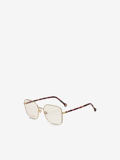 CAROLINA HERRERA geometric-frame glasses