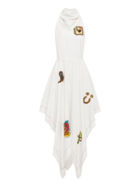 ALÉMAIS Westwood Embellished Midi Dress