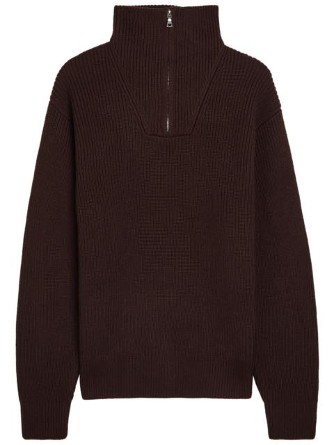 OFFICINE GÉNÉRALE Officine Générale Tarek Ribbed Wool Jumper