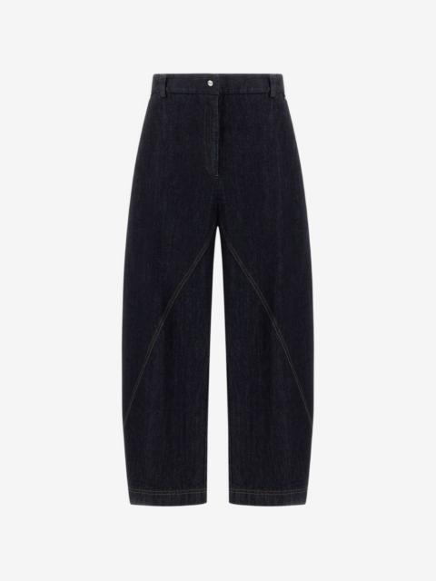 Herno regular-fit palazzo jeans