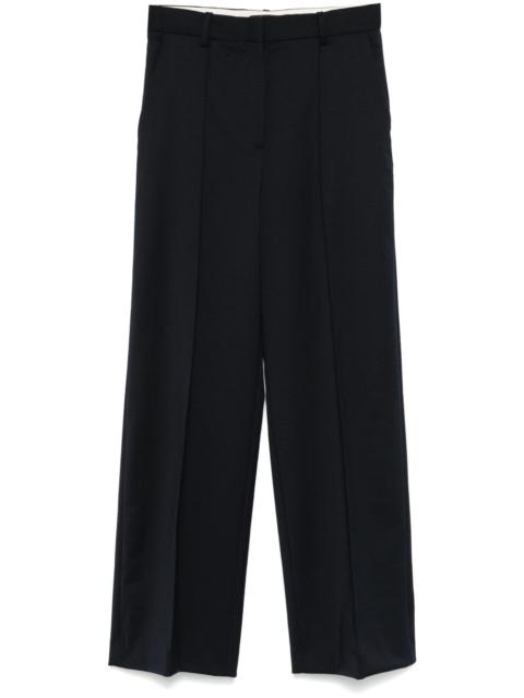 maje piped-trim tailored trousers