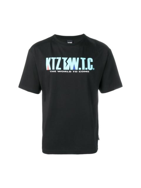 KTZ mountain letter T-shirt