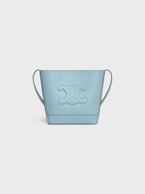 CELINE MINI BUCKET CUIR TRIOMPHE in SMOOTH CALFSKIN